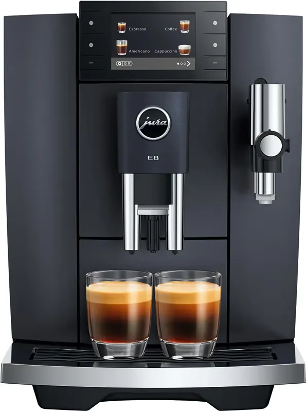 Jura E8 kaffemaskin 15749 (Cosmic Black)